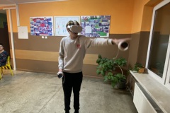 Laboratoria przyszłości  - zajęcia z goglami VR