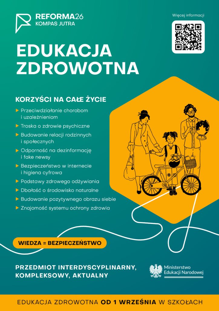 EDUKACJA ZDROWOTNA PLAKAT A4
