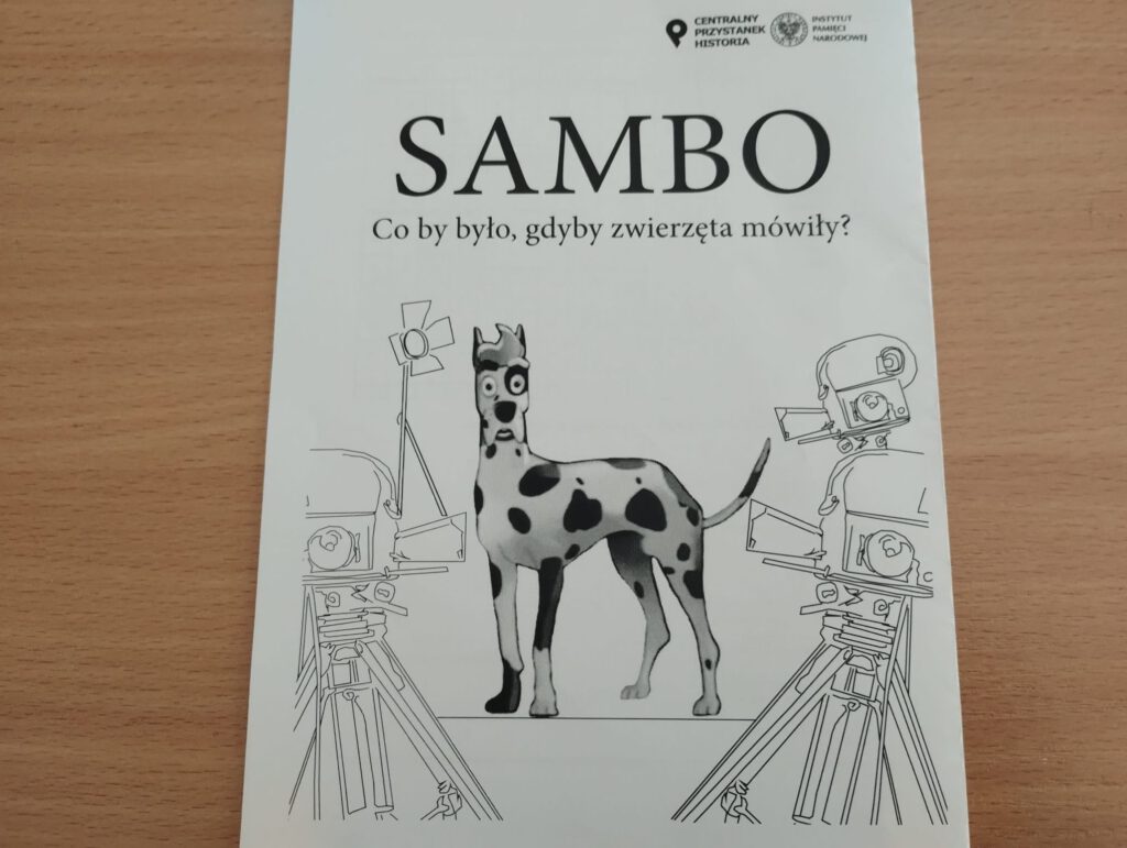 Zdjęcie przedstawia tytuł zajęć: SAMBO Co by było gdyby zwierzęta mówiły