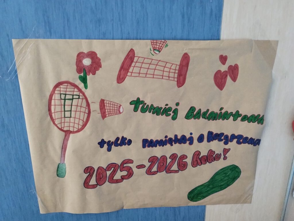 Plakat promujący sport